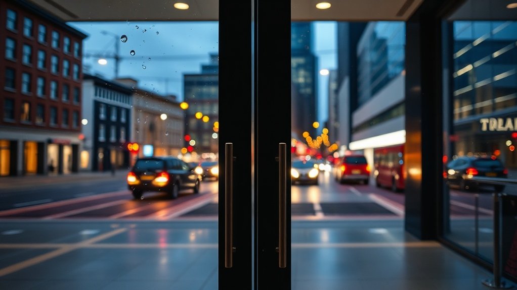 Glass Doors Formosa Street