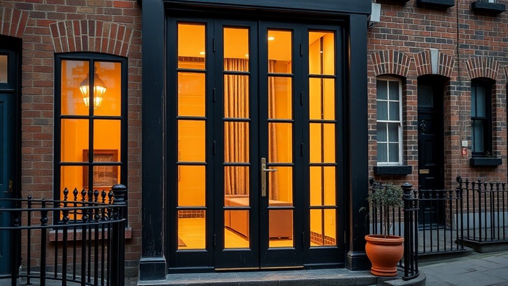 Glass Panel Doors Maida Vale