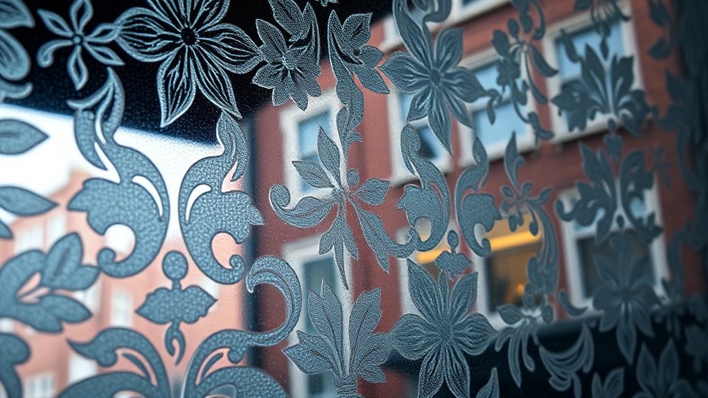 Patterned Decorative Glass Maida Vale