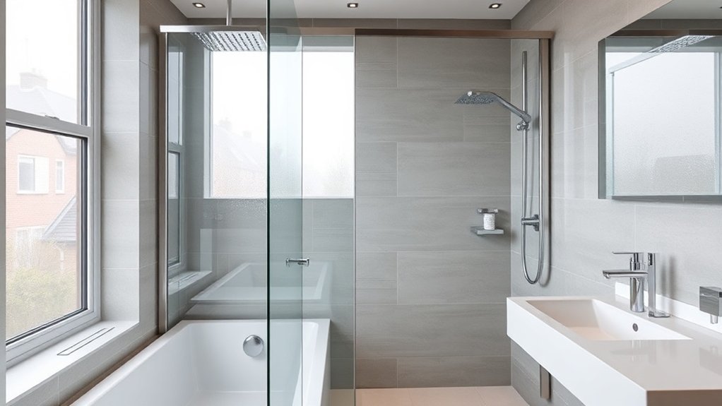 Semi-Frameless Shower Screens Maida Vale